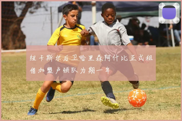 纽卡斯尔后卫哈里森阿什比正式租借加盟卢顿队为期一年